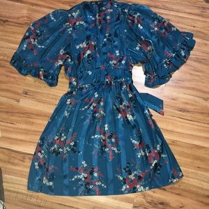 {Betsy Johnson} silk dress